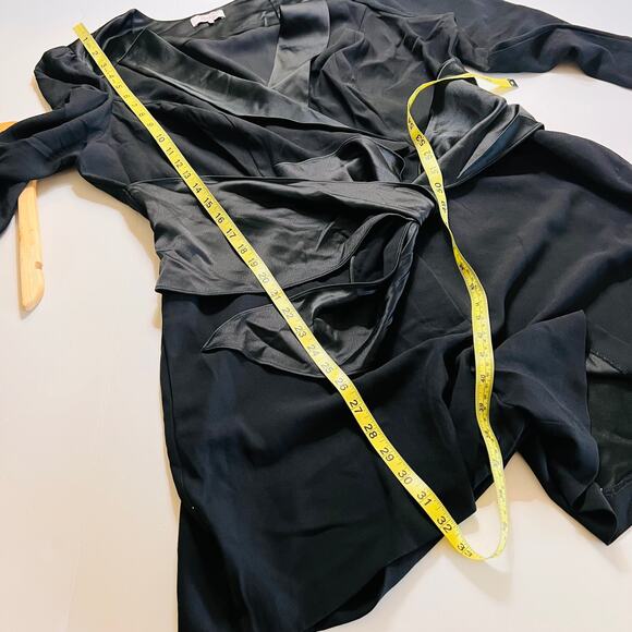 Parker Lee Combo Black Long Sleeves Romper Size 16 - Picture 8 of 9